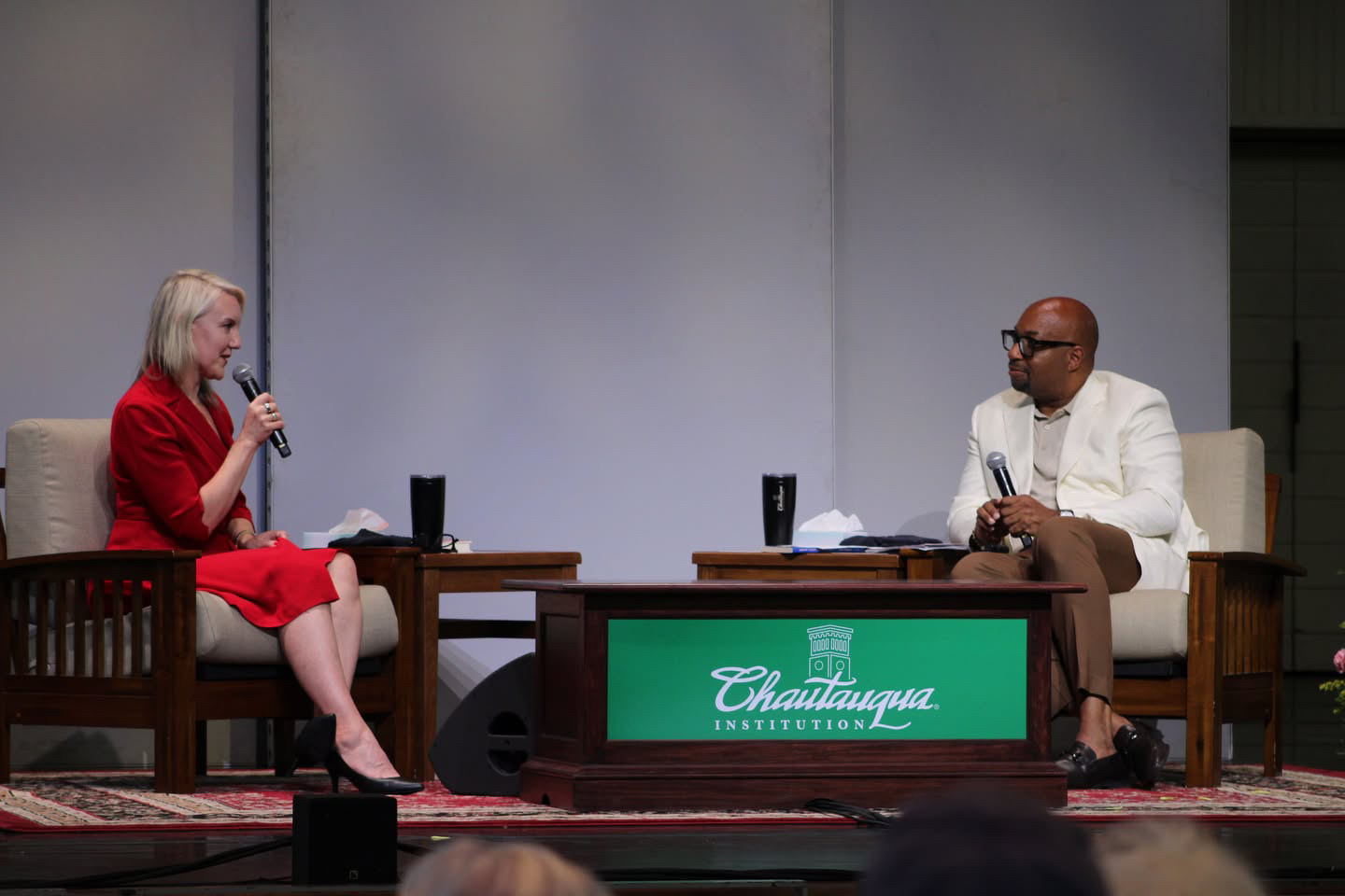 Spoke at Chautauqua with Kwame Alexander!