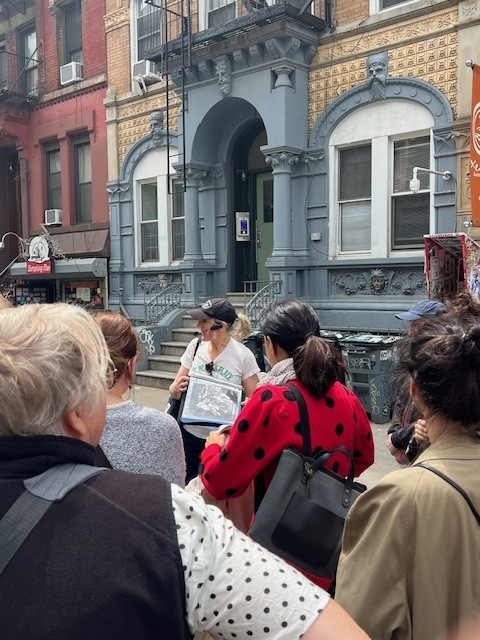 East Village Walking Tours for the Library!