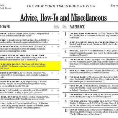 We're #5 on the NY Times Bestseller List!