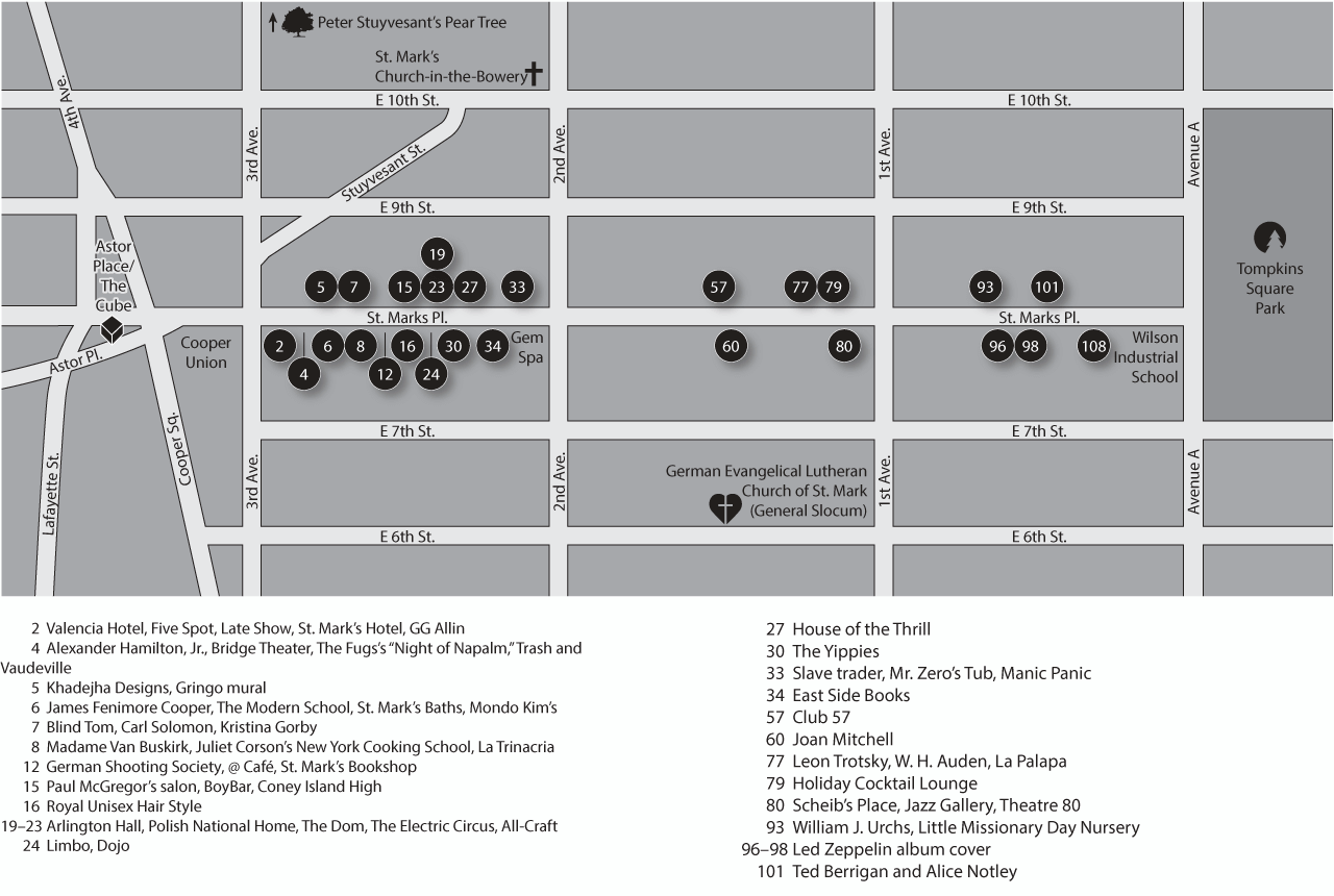 St marks is dead map